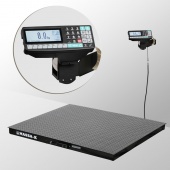 4D-PM-1-1000-RP Весы платформенные с печатью этикеток